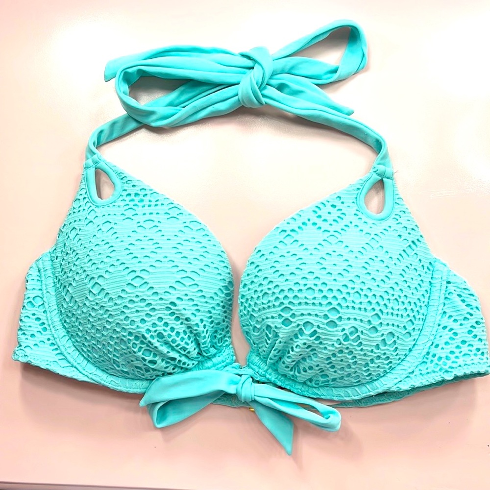 Victorias Secret Eyelet Halter bikini bra